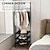 billige Opbevaringsstativer-1 sæt soveværelse hjørne knagerækker skab hænge stativ metal stativer tøj multifunktion gulvstående tøj bøjle opbevaringshylde