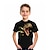 billiga pojkes 3d t-shirts-mode brevmönster tryckt kortärmad t-shirt mode 3d-tryckta färgglada skjortor för pojkar och flickor