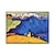 זול ציורים מפורסמים-ציור שמן בעבודת יד קישוט אמנות קיר בד מפורסם wassily kandinsky נוף מופשט לעיצוב הבית מגולגל ללא מסגרת ציור לא מתוח