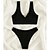 cheap Women&#039;s Swimwears-Women&#039;s Swimwear Bikini Normal Swimsuit 2 Piece Printing Leopard Black Bathing Suits Sports Beach Wear Summer