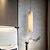billige Cylinderdesign-led pendel mid århundrede marmor pendel armatur til køkkenø spisestue stue hængende lampe e26 base