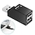 cheap Computer Peripherals-USB 3.0 HUB Adapter Extender Mini Splitter Box 3 Ports High Speed For PC Laptop U Disk Card Reader