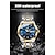 cheap Quartz Watches-OLEVS Quartz Watch for Men Luxury Diamonds Gold Watch Waterproof Luminous Stainless steel Business Men&#039;s Quartz Watch Mens Watch