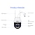 cheap Indoor IP Network Cameras-Hiseeu 4K 8MP Dual Lens PTZ Wifi IP Camera 8X Zoom Outdoor HD Full Color Night Vision Human Detection Video Surveillance Cameras