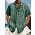 baratos Camisa havaiana masculina-camisa havaiana masculina gráfica verão coqueiro turndown vermelho roxo marrom verde arco-íris rua casual manga curta botão colorido praia azul algodão tropical botão