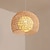 economico Modello a lanterna-led pendnat luce lanterna di bambù design lampadario retro 25 cm lampadario illuminazione a soffitto è applicabile al soggiorno camera da letto ristorante caffetteria bar ristorante club