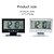 cheap Smart Trackers-Intelligent Digital Clock Voice Control Snooze Backlight Creative Electronic Clock With Thermometer Weather Station Display Calendar Student Bedside Alarm Clock Wireless Temperature Humidity Meter