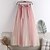 cheap Women&#039;s Skirts-Women&#039;s Skirt Swing Midi Polyester Apricot Black White Pink Skirts Spring &amp; Summer Layered Splice Bow Lined Princess Lolita Long Casual Daily