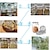 preiswerte Gartenarbeit-Samenkeimglas-Kit, Mundkeimgläser mit 1 Siebdeckelständern und Tabletts, Samenkeimungskit für den Anbau von Brokkoli, Luzerne und Sojasprossen