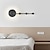 billige Indendørsvæglamper-led væglampe moderne kobber led væglamper stue soveværelse sengekant sort indendørs belysning armatur wandlampe industriel lampe