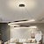 voordelige Ring &amp; Rond Ontwerp-led hanglamp 1-lichts ring cirkel design warm wit aluminium geverfde afwerkingen luxe moderne stijl eetkamer slaapkamer hanglampen 110-240v