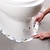 abordables Aparatos para el baño-etiqueta engomada del pegamento del retrete, etiqueta engomada del embellecimiento de la esquina de la pared de la esquina de la mesa a prueba de agua a prueba de aceite y moho de la cocina 3cm * 1.5m (1.5 * 59.06 &quot;)
