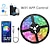 cheap Projector Lamp&amp;Laser Projector-StarFire 5V LED Strip Light Set 5050RGB Waterproof Colorful USB 24 Key Music Bluetooth TV Background Ambient Light for Christmas Holiday Party Lighting