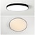 preiswerte Dimmbare Deckenleuchten-LED-Deckenleuchte Macaron dimmbar 40cm/50cm/60cm Deckenleuchten für Wohnzimmer Schlafzimmer Büro 110-240V