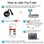 cheap HDMI Cables-Wireless Display Adapter HDMI Dongle Adapter USB WiFi Streaming Video Receiver for iOS Android Windows to Monitor Projector Support Miracast DLNA Airplay 4K/1080P