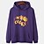 cheap Men&#039;s Hoodies &amp; Sweatshirts-Men&#039;s Hoodie Black White Purple Hooded Letter Graphic Prints Sports &amp; Outdoor Daily Sports Hot Stamping Basic Streetwear Casual Spring &amp;  Fall Clothing Apparel Hoodies Sweatshirts