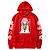 cheap Everyday Cosplay Anime Hoodies &amp; T-Shirts-Demon Slayer: Kimetsu no Yaiba Kanroji Mitsuri Hoodie Anime Front Pocket Graphic Hoodie For Men&#039;s Women&#039;s Unisex Adults&#039; Hot Stamping 100% Polyester Casual Daily