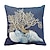 halpa Heitä tyynyt, insertit ja kannet-sininen merenranta koralli kahden puolen tyynynpäällinen 1kpl pehmeä koristeellinen neliömäinen tyynyliina tyynyliina makuuhuoneeseen olohuoneen sohva sohvatuoli