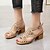 cheap Women&#039;s Sandals-Women&#039;s Sandals Ankle Strap Sandals Rhinestone Chunky Heel Open Toe PU Leather Ankle Strap Wine Black Blue