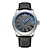 ieftine Ceasuri Quartz-naviforce ceas cu quartz pentru bărbați ceas de mână sport pentru sport în aer liber pentru scufundări ceas cu curea din piele impermeabilă