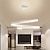 voordelige Ring &amp; Rond Ontwerp-led hanglamp 1-lichts ring cirkel design warm wit aluminium geverfde afwerkingen luxe moderne stijl eetkamer slaapkamer hanglampen 110-240v
