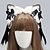 baratos Acessórios de penteados-tiara de orelha gato ko kawaii kuromi grampo de cabelo lolita halloween cosplay bonito headwear laço empregada acessório de cabelo headband para mulheres meninas