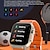 billige Smartwatches-iMosi A70 Smart Watch 1.96 inch Smartur Bluetooth Skridtæller Samtalepåmindelse Aktivitetstracker Kompatibel med Android iOS Dame Herre Handsfree opkald Vandtæt Mediakontrol IP68 42mm urkasse