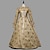 preiswerte Historische &amp; Vintage-Kostüme-Rokoko Viktorianisch Vintage-Kleid Ballkleid Maria Antonietta Damen Maskerade Karnival Party Halloween Kleid