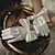 billige Historiske kostymer og vintagekostymer-Elegant 1950-tallet 1920-tallet Hansker Brude Den store Gatsby Dame Bryllup Fest / aften Skoleball Hansker