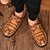 ieftine Încălțăminte manuală pentru bărbați-Bărbați Încălțăminte Mocasini &amp; Balerini Retro Mocasini Penny Pantofi lucrați manual Plimbare Casual Zilnic Material elastic Respirabil Loafer Negru Maro Kaki Vară Primăvară