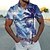 cheap Men&#039;s Shirts-Men&#039;s Shirt Summer Hawaiian Shirt Coconut Tree Graphic Prints Turndown Blue Purple Fuchsia Green Street Casual Short Sleeves Button-Down Print Clothing Apparel Vintage Fashion Streetwear Designer