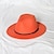 お買い得  パーティーハット-帽子 ウール / アクリル フェドーラ帽 フォーマル 結婚式 シンプル と ピュアカラー かぶと 帽子
