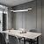 levne Závěsná světla-LED závěsné svítidlo 87/120/148 cm design vložky 1-světlo 3000lm minimalistický design pro jídelnu, ložnici, obývací pokoj