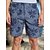 cheap Men&#039;s Shorts-Men&#039;s Shorts Summer Shorts Beach Pants Pocket Flower / Floral Comfort Breathable Outdoor Daily Going out Fashion Streetwear Blue