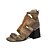 cheap Women&#039;s Sandals-Women&#039;s Sandals Block Heel Sandals Sandals Boots Summer Boots Party Work Daily Summer Block Heel Chunky Heel Open Toe Elegant Sexy Casual Faux Leather Zipper Solid Color Black White Blue