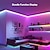 ieftine Benzi de Lumină LED-bandă led rgbic compatibilă cu alexa google home care schimbă culoarea led lumină muzică sincronizare tuya wifi pentru tavan dormitor sală de joacă shustar