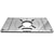 voordelige boor set:-1pc multifunctionele aluminium freestafel inlegplaat voor houtbewerkingsbanken, freesplaat, houtgereedschap met ringen