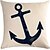 cheap Decorative Pillows-Lake House Anchor Double Side Pillow Cover 4PC Soft Decorative Pillowcase for Bedroom Livingroom Sofa Couch Chair Machine Washable