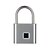 cheap Door Locks-Mini Smart Fingerprint Padlock Waterproof Security Door Lock Antitheft Keyless USB Rechargeable Lock For Suitcase Luggage Backbag