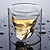 abordables Accessoires pour glaçons-Crâne tête verre à liqueur amusant créatif designer cristal fête vin tasse 75 ml transparent bière chopes halloween cadeau café