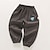 cheap Bottoms-Toddler Boys Pants Trousers Cartoon Comfort Pants Outdoor Fashion Daily Black Blue Green Mid Waist