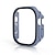 baratos Capa Smartwatch-Estojo de relógio com protetor de tela Compatível com Apple Watch Ultra 49mm / Series 8 7 41mm 45mm / Series 6 5 4 SE 40mm 44mm / Series 3 2 1 38mm 42mm Antichoque PC rígido Assista Cobertura