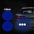 preiswerte Dekoration und Schutz für Autokarosserie-10 stücke auto reflektierende aufkleber verkehrssicherheit nacht warnmarkierung auto reflektierendes streifenband leuchtende autostoßstange reflektierende aufkleber