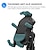 cheap Car Phone Holder-Anti-Theft Motorcycle Wireless Phone Mount Charger 15W Handlebar/Mirror Mount Phone Holder USB Quick Charge for 3.5-6.5 Cellphone