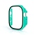 voordelige Smartwatch-hoesje-Horlogekast met schermbeschermer Compatibel met: Apple Watch Ultra 49mm / Series 8 7 41mm 45mm / Series 6 5 4 SE 40mm 44mm / Series 3 2 1 38mm 42mm Schokbestendig Harde pc Horloge Deksel