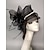 billige Fascinators-fascinators kentucky derby hat hovedbeklædning hovedbeklædning fjer net slør hat bryllup damedag cocktail royal astcot med fjerhætte hovedbeklædning hovedbeklædning