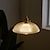 Недорогие Островные огни-светодиодный подвесной светильник мини-стекло медный подвесной потолочный светильник со стеклянным зубчатым абажуром подвесной светильник из прозрачного стекла для спальни гостиной столовой кухни