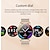 Недорогие Смарт-часы-LIGE BW0378 Умные часы 1.28 дюймовый Смарт Часы Bluetooth Контроль температуры Педометр Напоминание о звонке Совместим с Android iOS Женский Компас Напоминание о сообщении Шаговый трекер IP 67