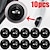 cheap DIY Car Interiors-StarFire 10Pcs Car Shock Absorbing Cushion Gasket Stop Vibration Sound Insulation Car Door Anti-Collision Rubber Patch Closing Silent Patch Thickening Protective Patch
