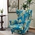 abordables Fauteuils à oreilles-stretch wingback chair cover wing chair slipcovers with seat cushion cover spandex jacquard wingback chair cover for ikea strandmon chair